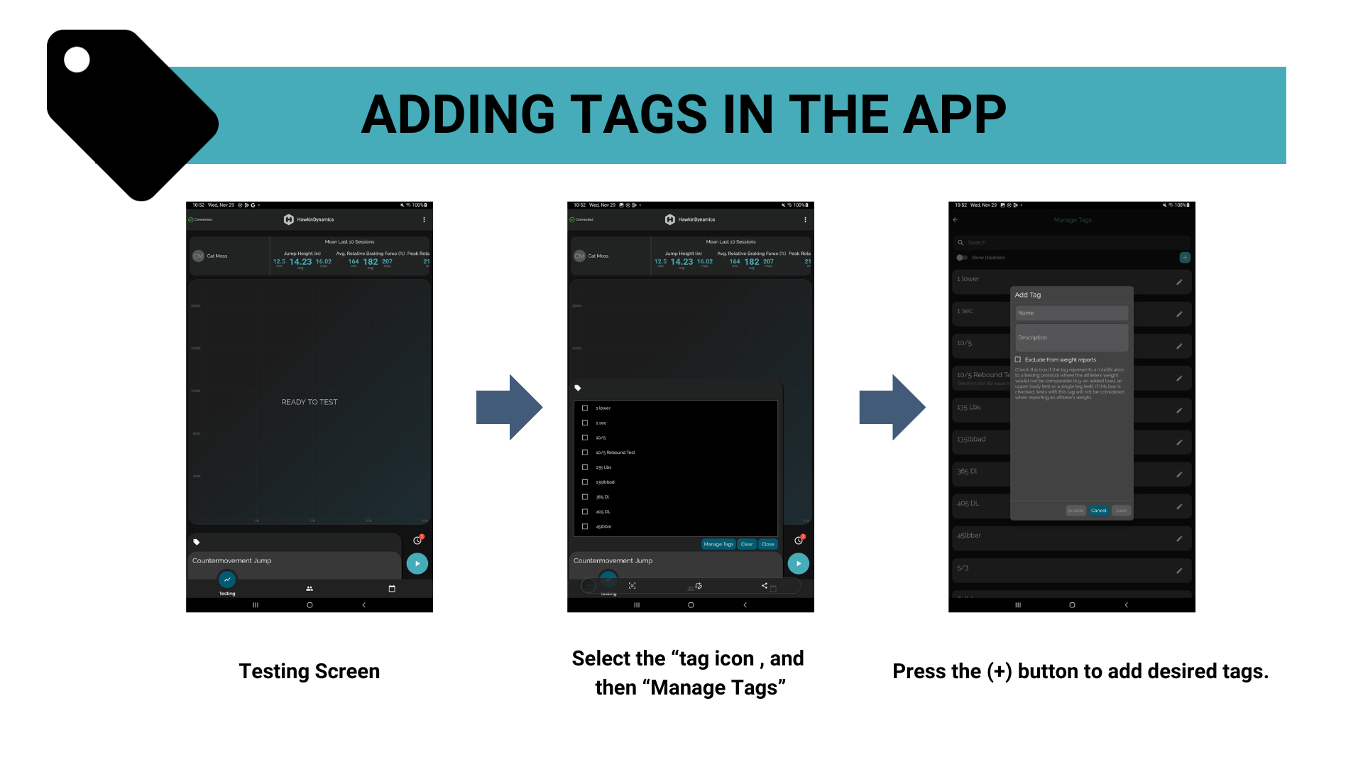 What, Why and When to Use Tags